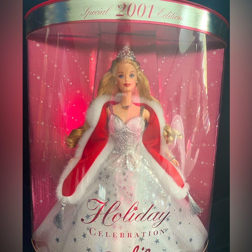 Vintage 2001 Holiday Celebration Barbie